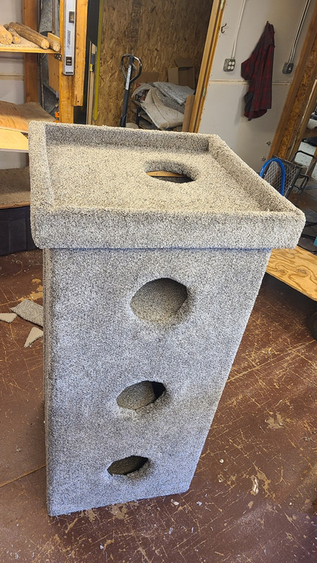 54" Cat Box Tower